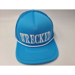 Wrecked Holy Ship Insomniac Wide Awake Since 93 Mesh Trucker Snapback Hat Cap